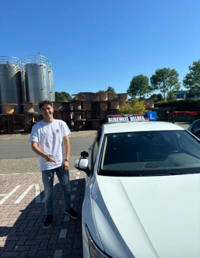 Geslaagd bij rijschool rotterdam Rijbewijs Helden