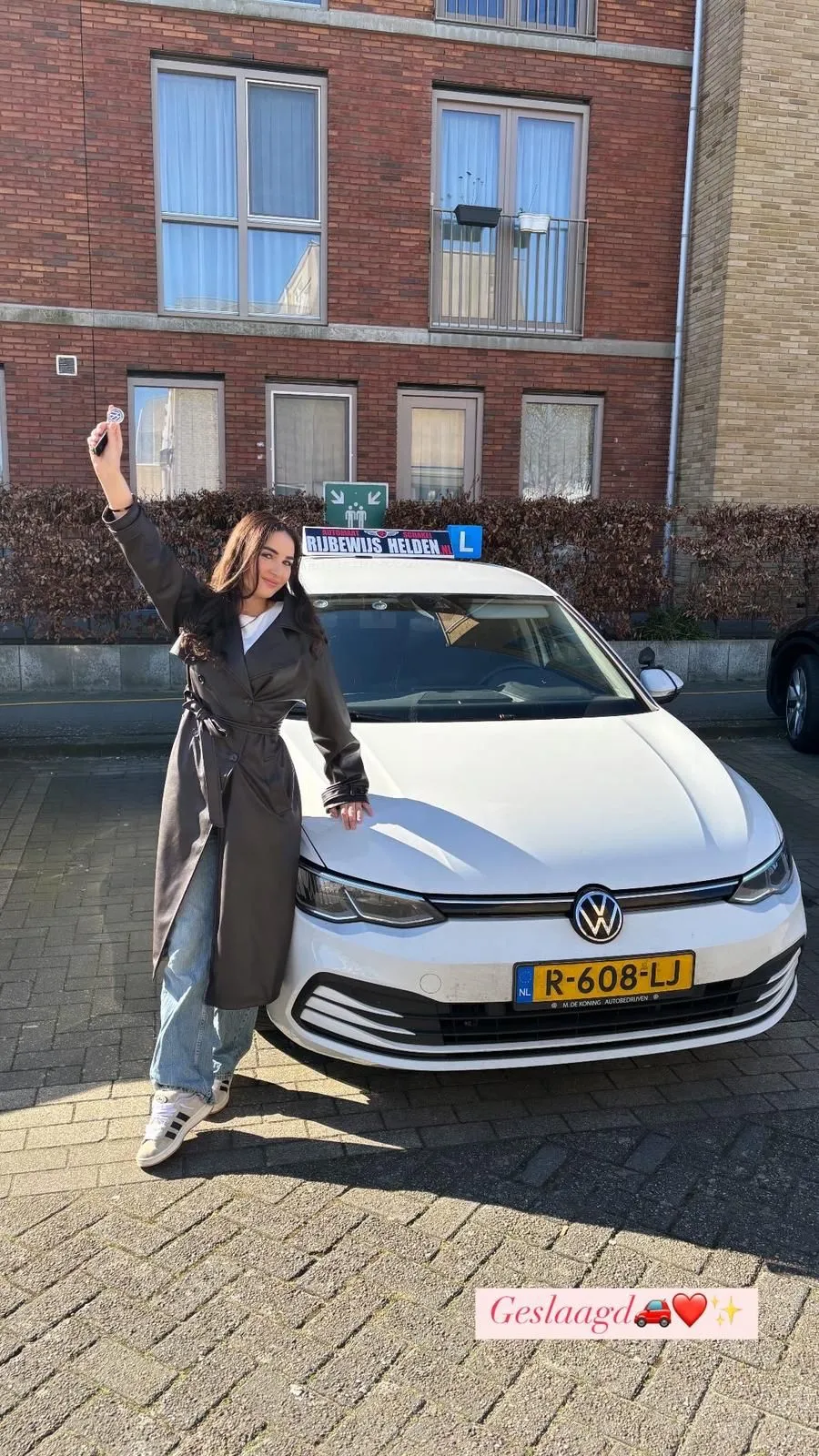 geslaagd voor rijbewijs in zwijndrecht